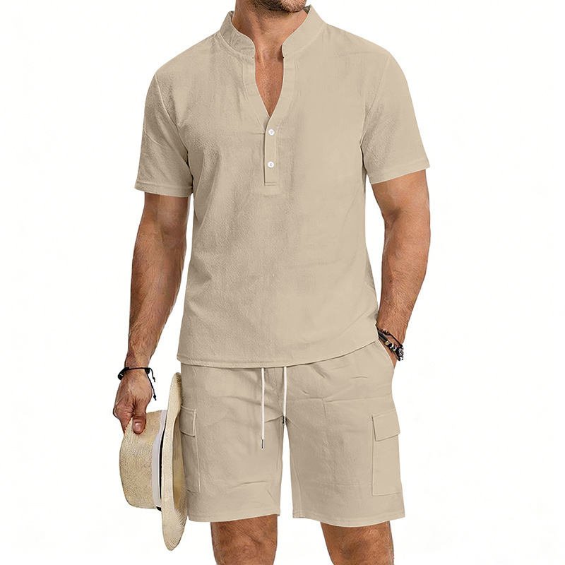 Yoga & Fitness Classes By Niharika Zirakpur Reviews - Summer Men's Linen 2 Piece Set