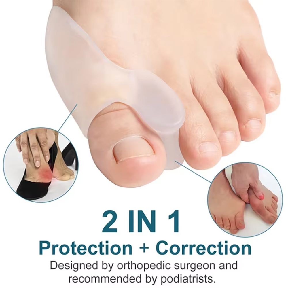 1 Pair Protective Toe Separato - đánh giá và giá Yoga Toe Separator