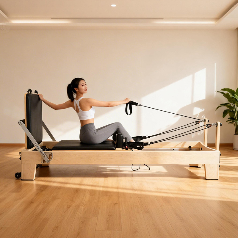 White Maple Portable Adjustabl - đánh giá và giá Yoga Fitness Pilates Reformer