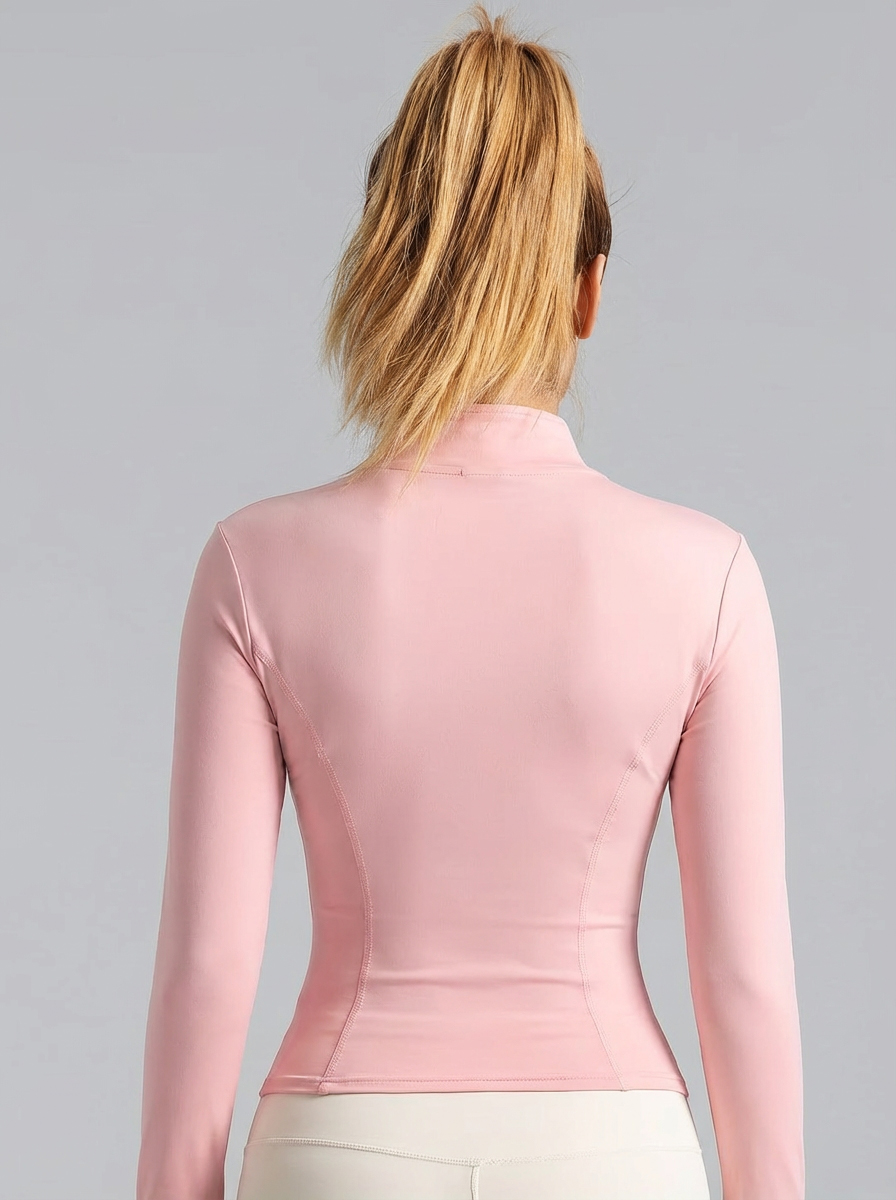 New Women Light Pink Yoga Coat - đánh giá và giá Yoga & Fitness Classes By Niharika Zirakpur Reviews