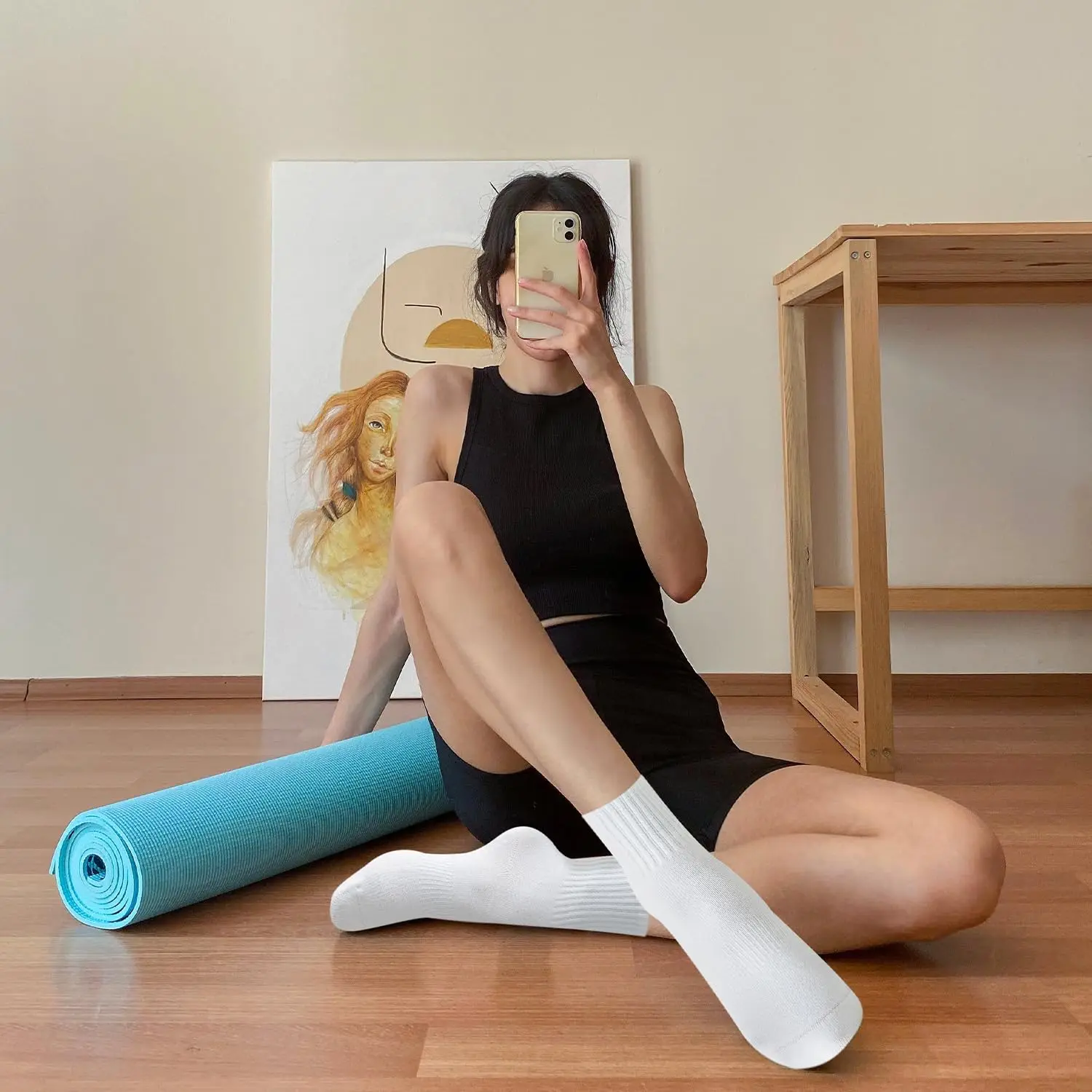 4 pairs of women's yoga socks, - đánh giá và giá Yoga & Fitness Classes By Niharika Zirakpur Reviews