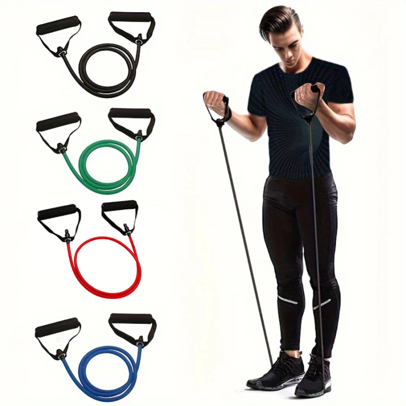 1pc 4-Level Resistance Bands w - đánh giá và giá Yoga Fitness Resistance Band