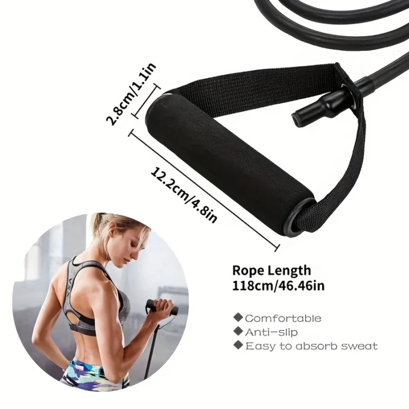 1pc 4-Level Resistance Bands w - đánh giá và giá Yoga Fitness Resistance Band