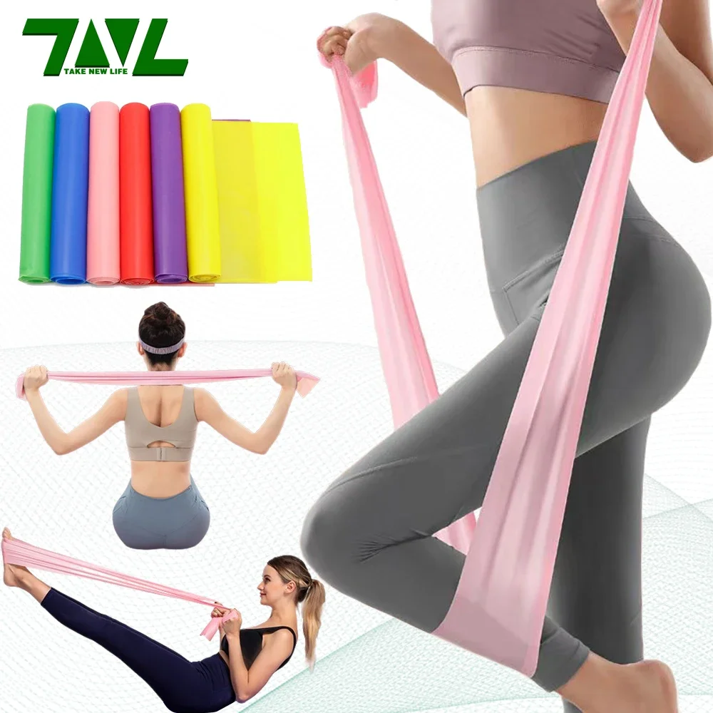 Length 200cm Yoga Pilates Stre - đánh giá và giá Yoga Fitness Resistance Band