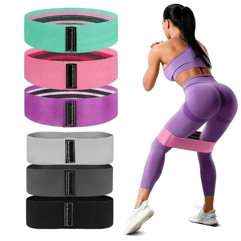 3Pcs Fabric Resistance Hip Boo - đánh giá và giá Yoga Fitness Resistance Band