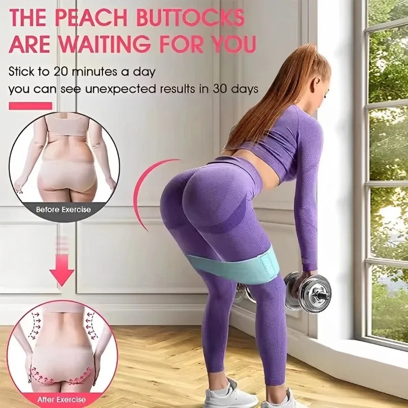 3Pcs Fabric Resistance Hip Boo - đánh giá và giá Yoga Fitness Resistance Band