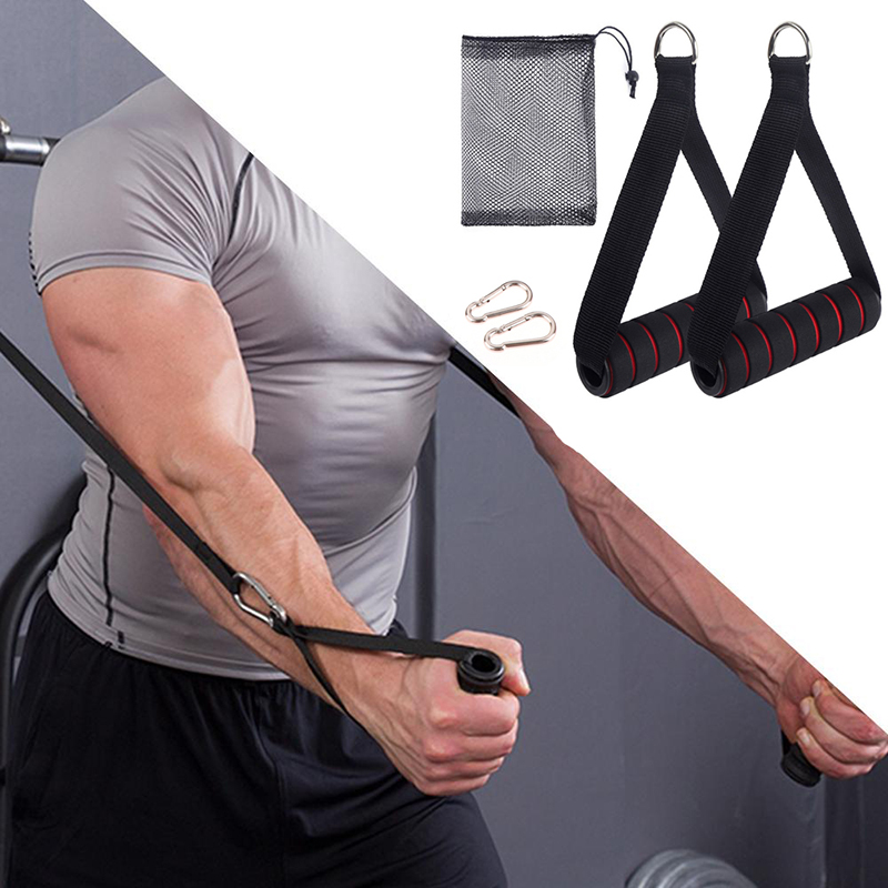 Heavy Duty Cable Machine Handl - đánh giá và giá Yoga Fitness Resistance Band