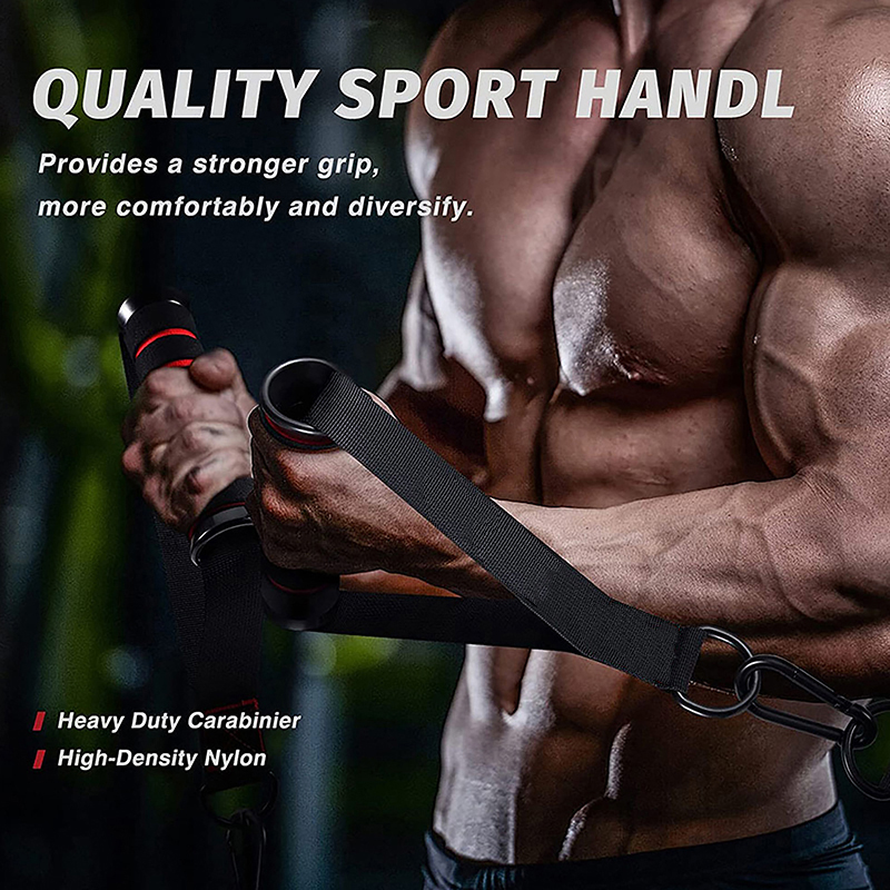Heavy Duty Cable Machine Handl - đánh giá và giá Yoga Fitness Resistance Band