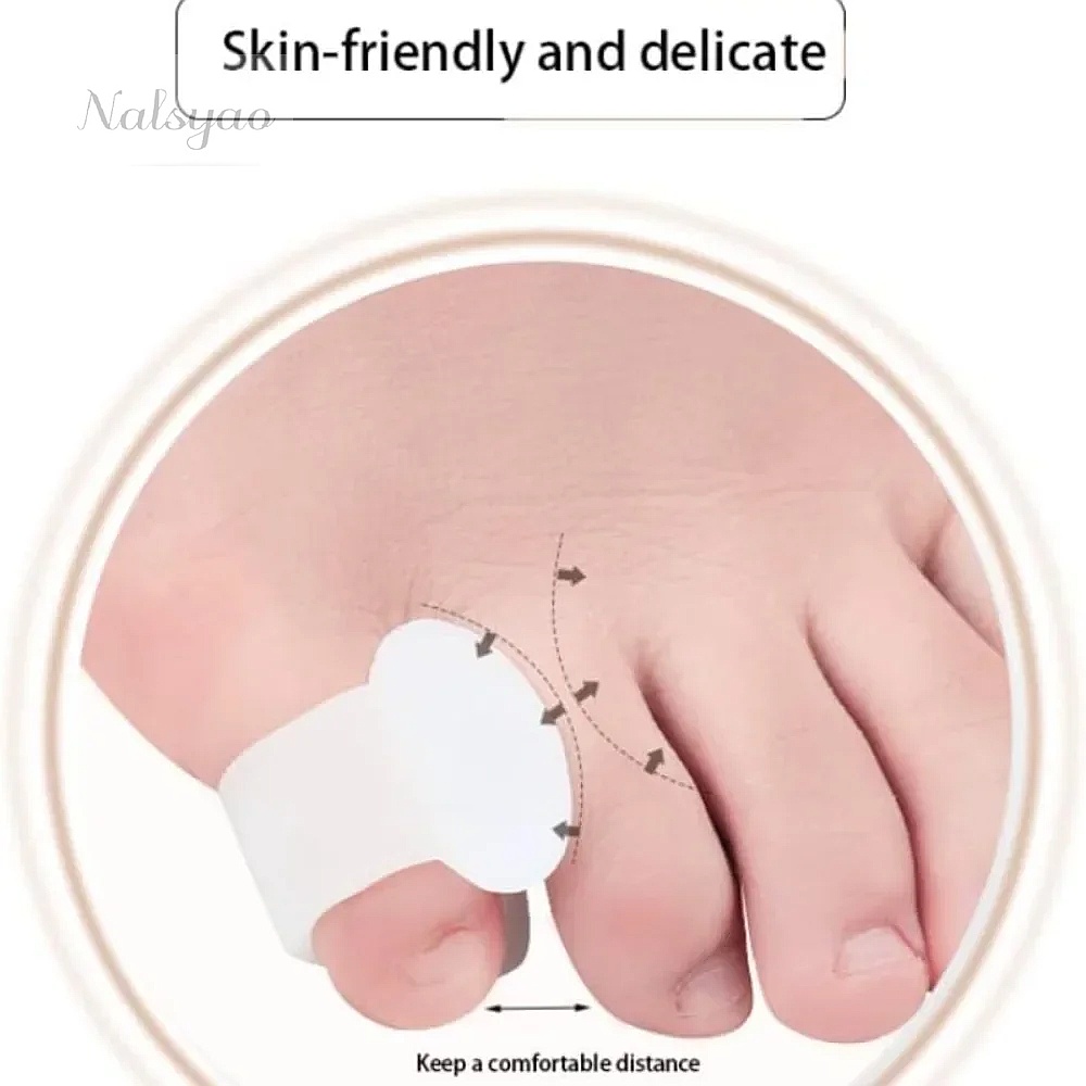 2pcs Silicone Toe Separator Fi - đánh giá và giá Yoga Toe Separator