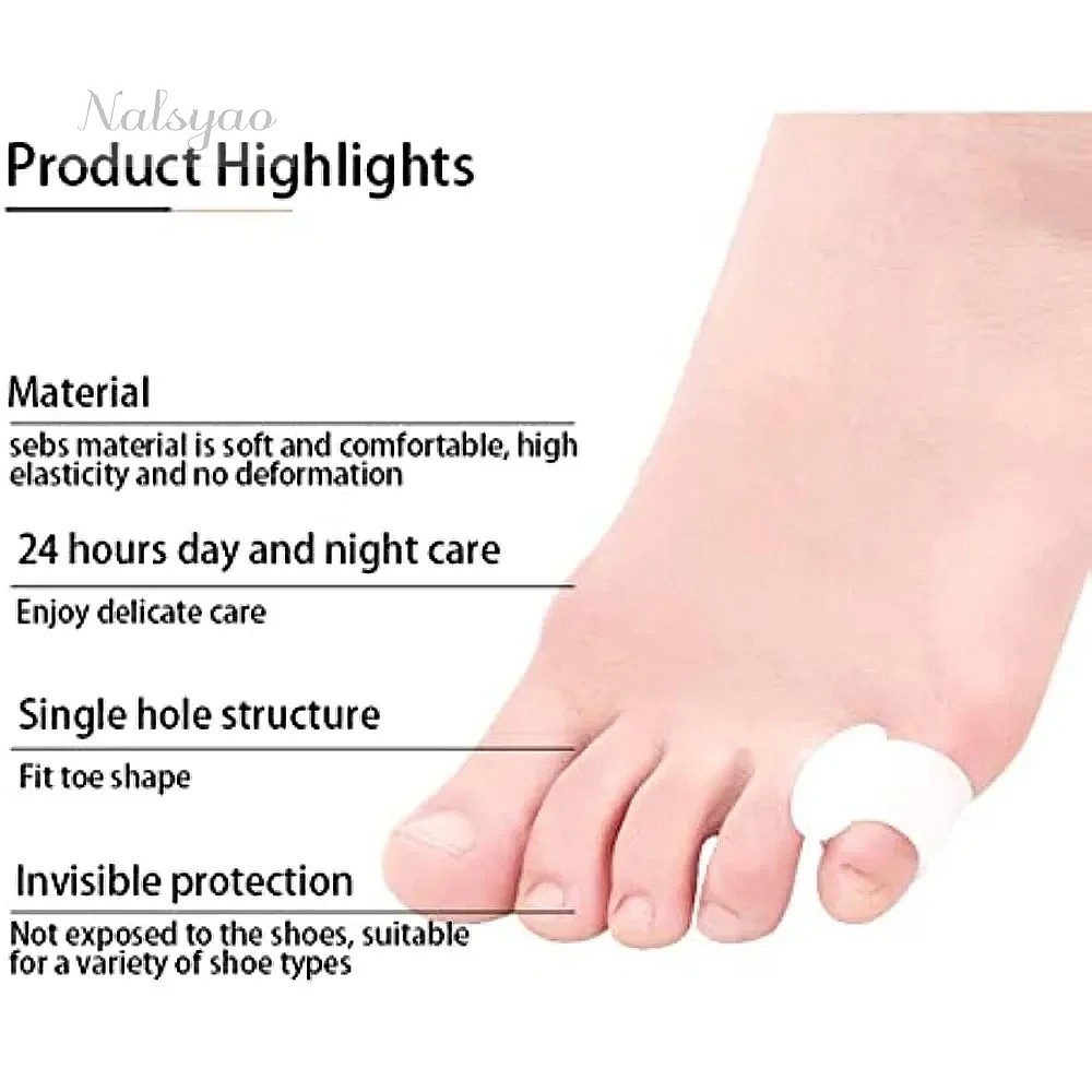 2pcs Silicone Toe Separator Fi - đánh giá và giá Yoga Toe Separator