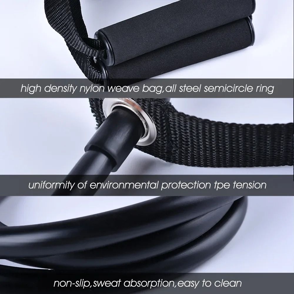 With Handles Resistance Bands  - đánh giá và giá Yoga Fitness Resistance Band
